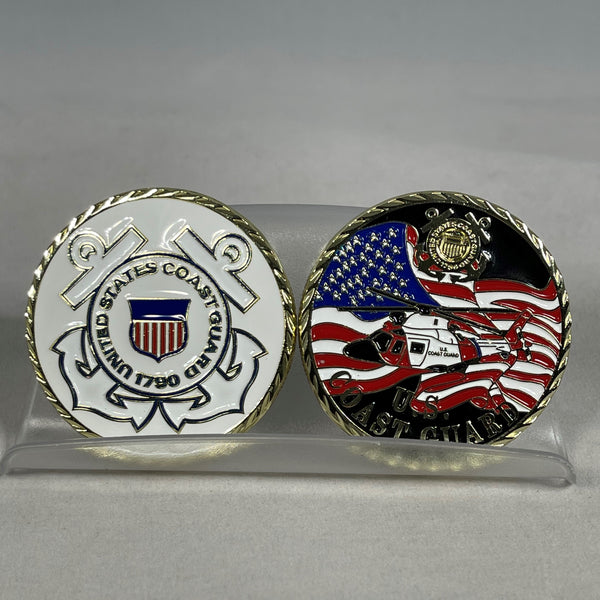 Coast Guard Challenge Coin - Hi Army Museum Society Store