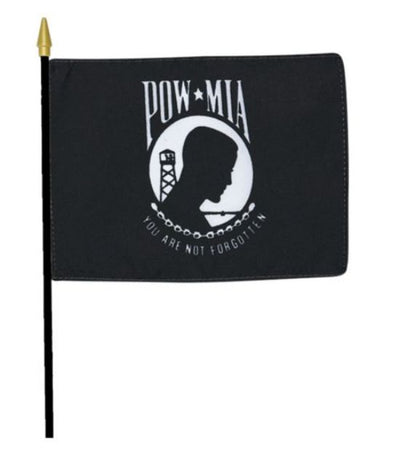 POW/MIA Desk Flag 4" x 6"