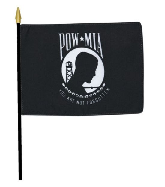 POW/MIA Desk Flag 4" x 6"