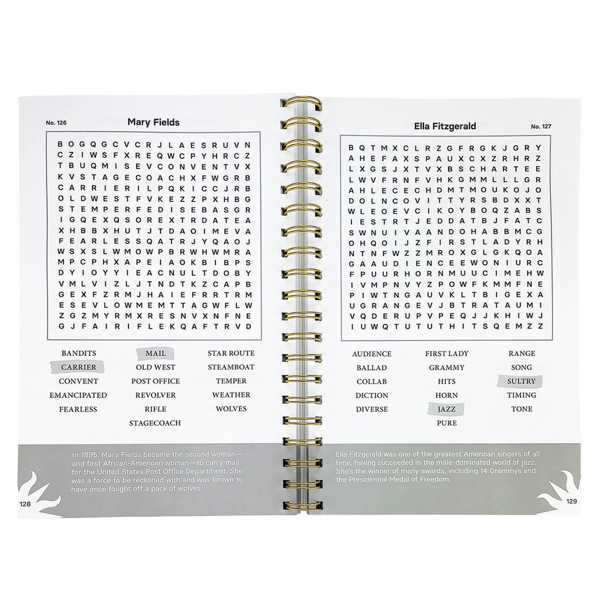 Smithsonian Word Search Book - Inspiring Woman