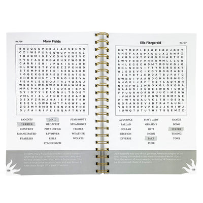 Smithsonian Word Search Book - Inspiring Woman