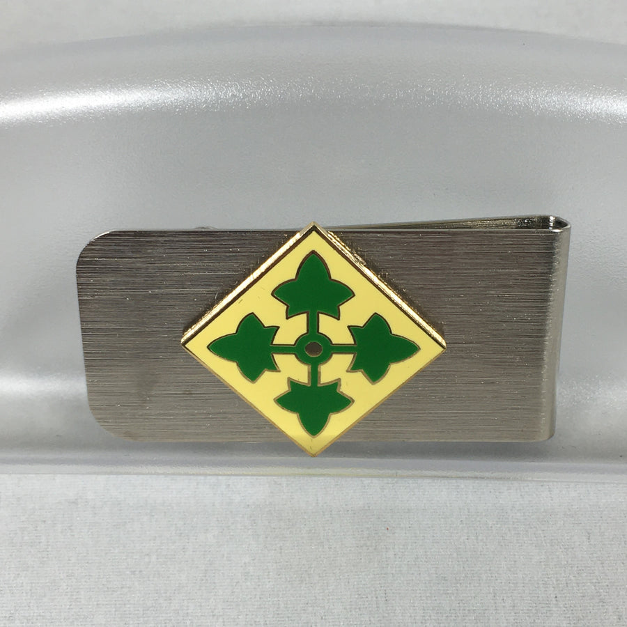 4th Infantry Division Money Clip