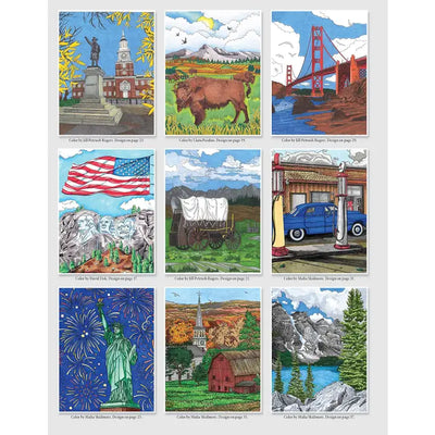 America the Beautiful  Coloring Book