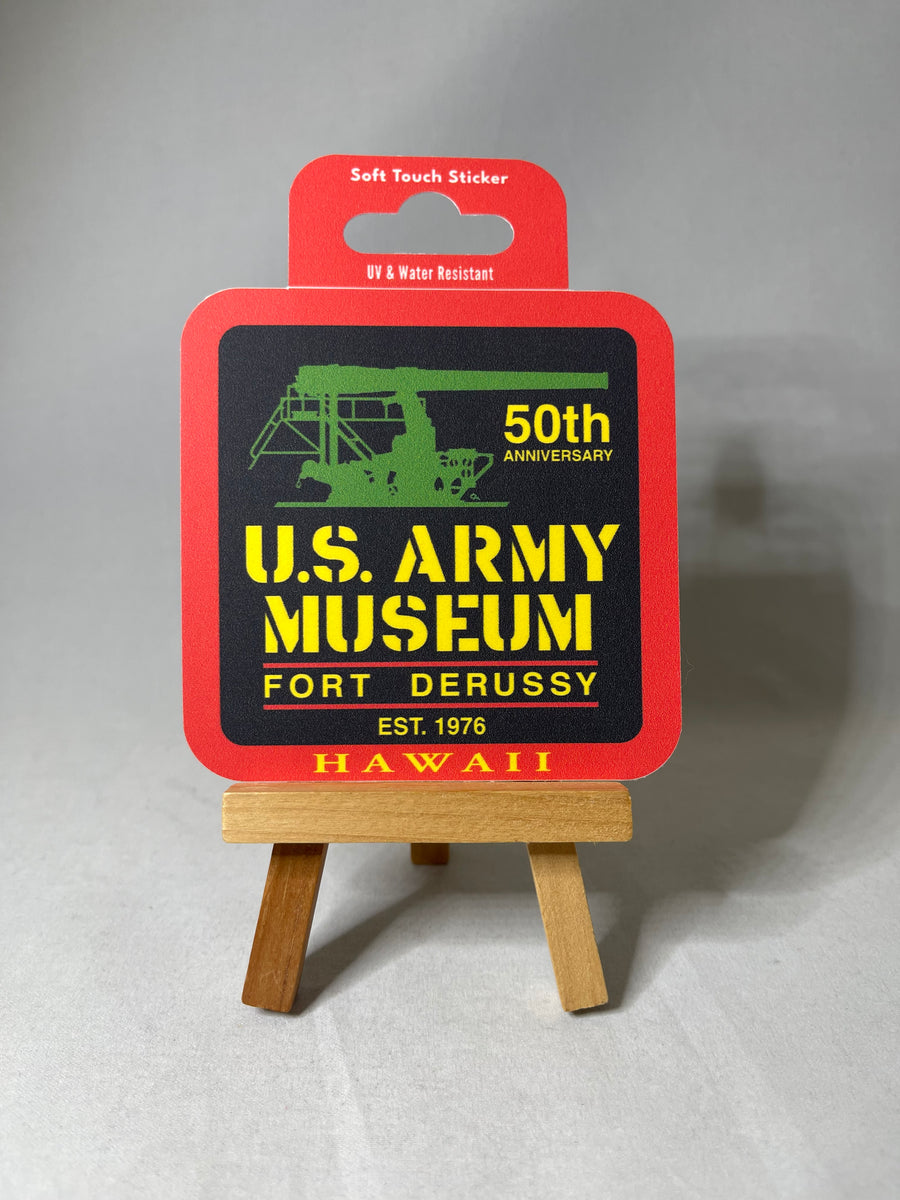 50th Anniversary of US Army Museum of Hawaii Sticker
