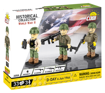 Cobi WWII  DDay  6/6/44 Figurines