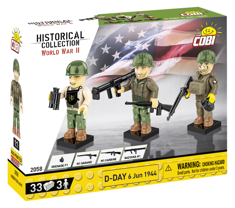 Cobi WWII  DDay  6/6/44 Figurines
