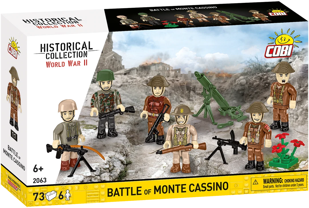 Cobi Battle of Monte Cassino Figurines