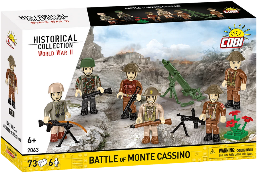 Cobi Battle of Monte Cassino Figurines