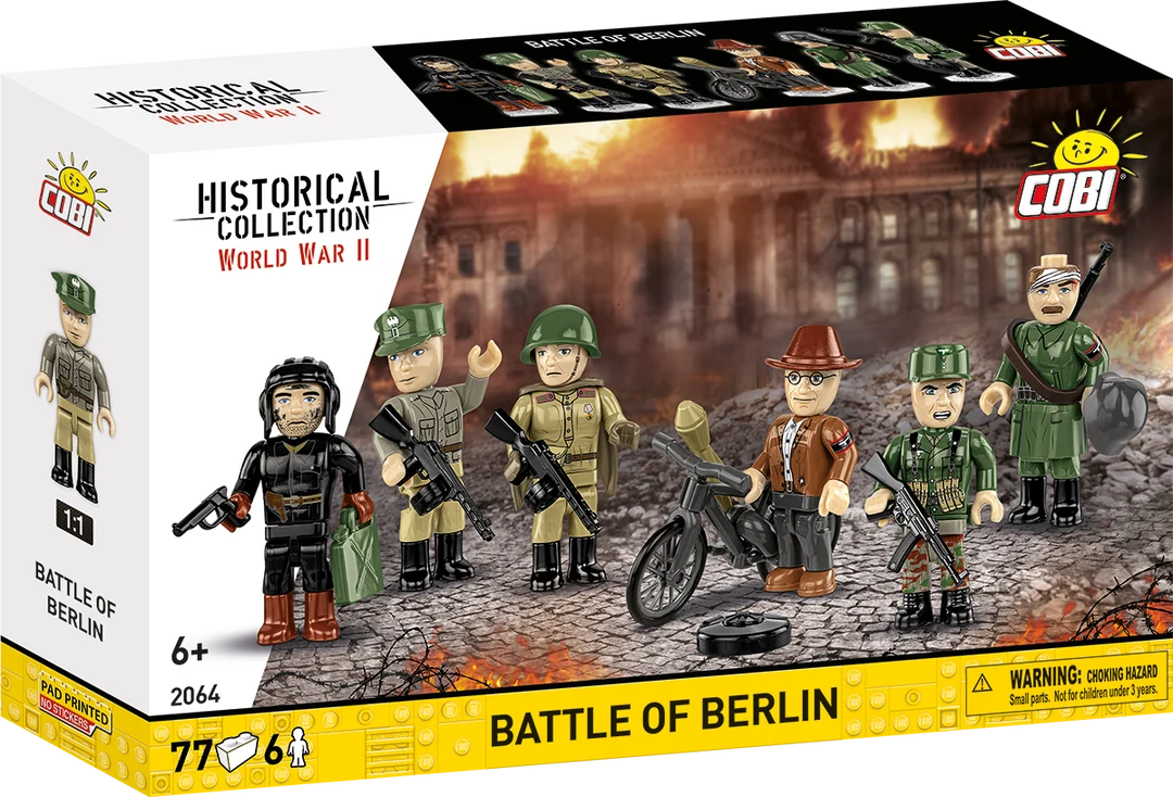 Cobi Battle of Berlin Figurines