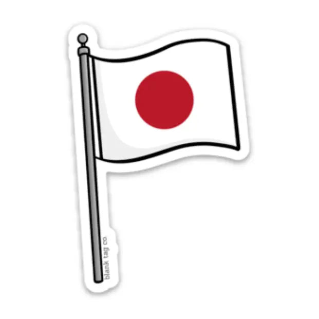 Japan Flag Sticker