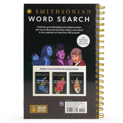 Smithsonian Word Search Book - Inspiring Woman