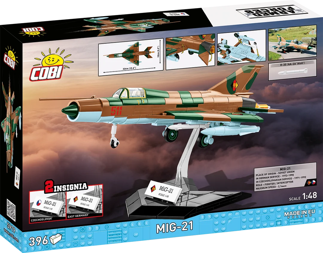 Cobi MIG 21 Plane