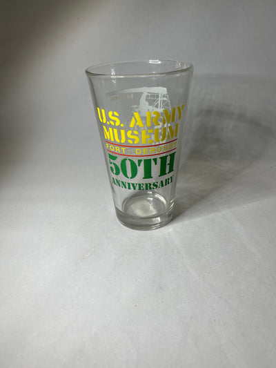 Army Museum 50th Anniversary Pint Glass