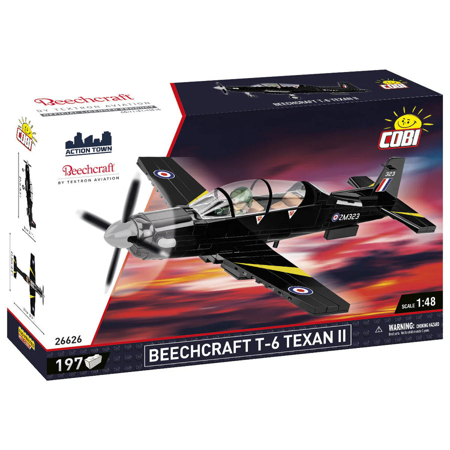 Cobi Beechcraft t-6 Texan II Model