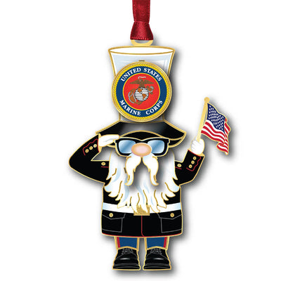 Marine Gnome Ornament