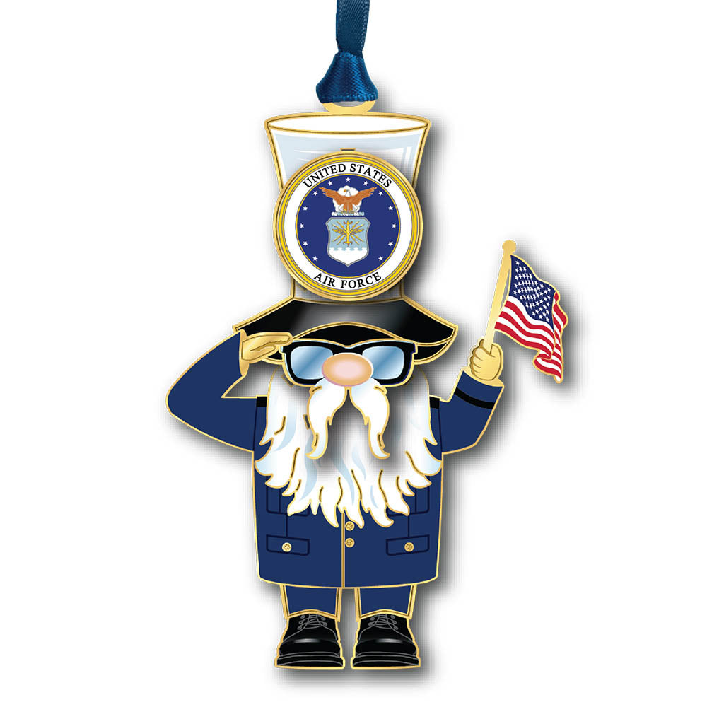Air Force Gnome Ornament