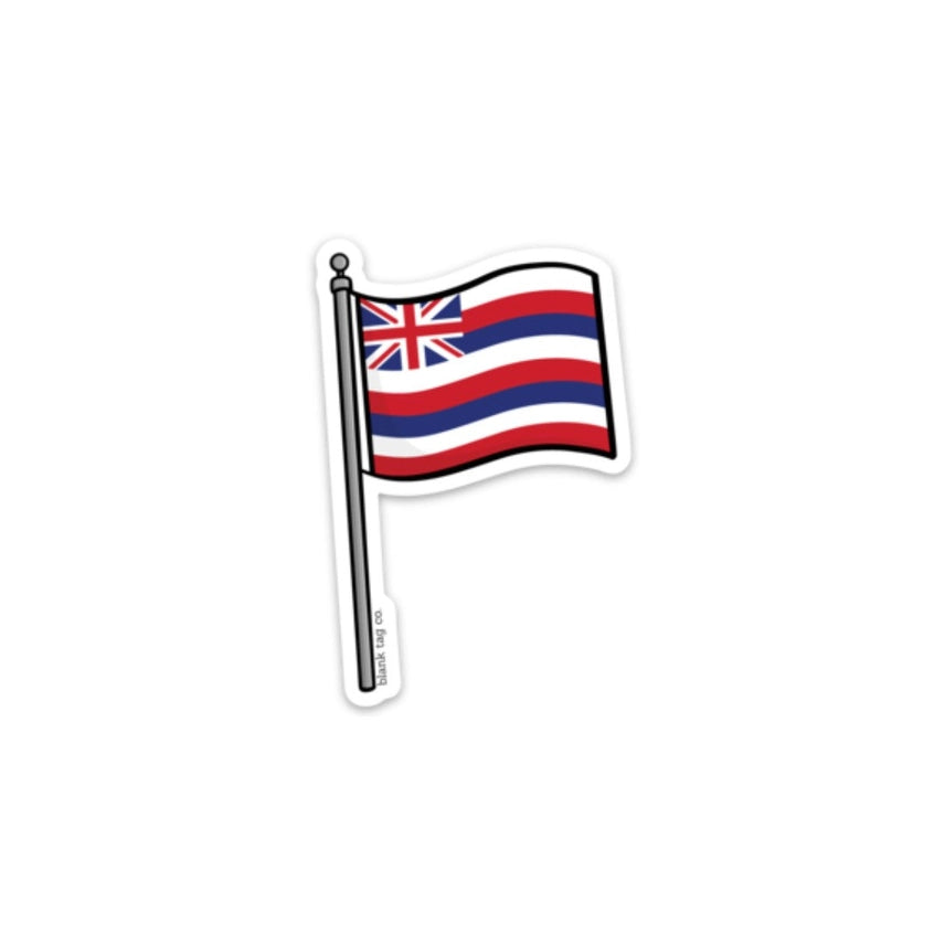 Hawaii Flag Sticker