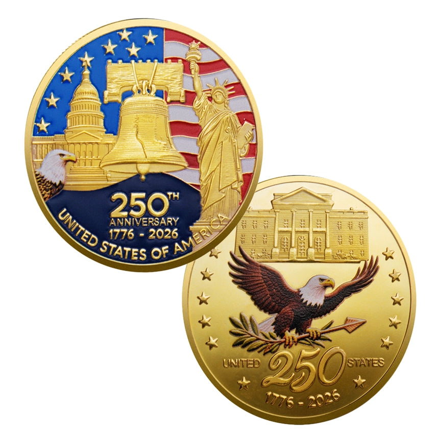 250th America's Anniversary Challenge Coin