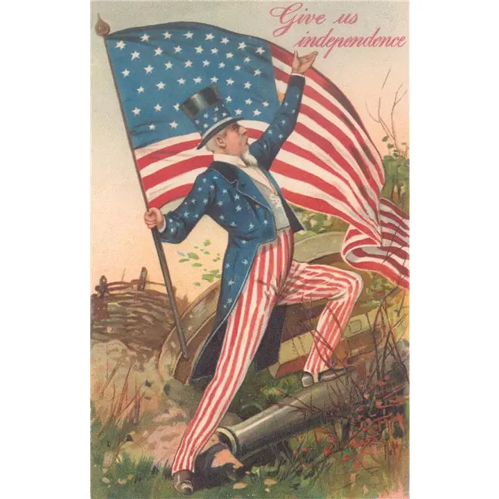 American Flag Sticker