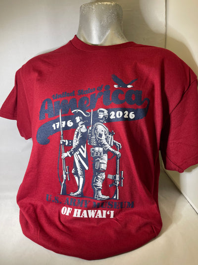 USA 250th Soldiers 1776 and 2026 T-Shirt