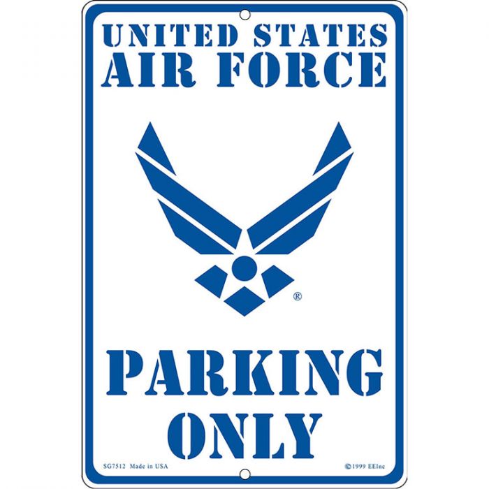 Air Force Parking Sign