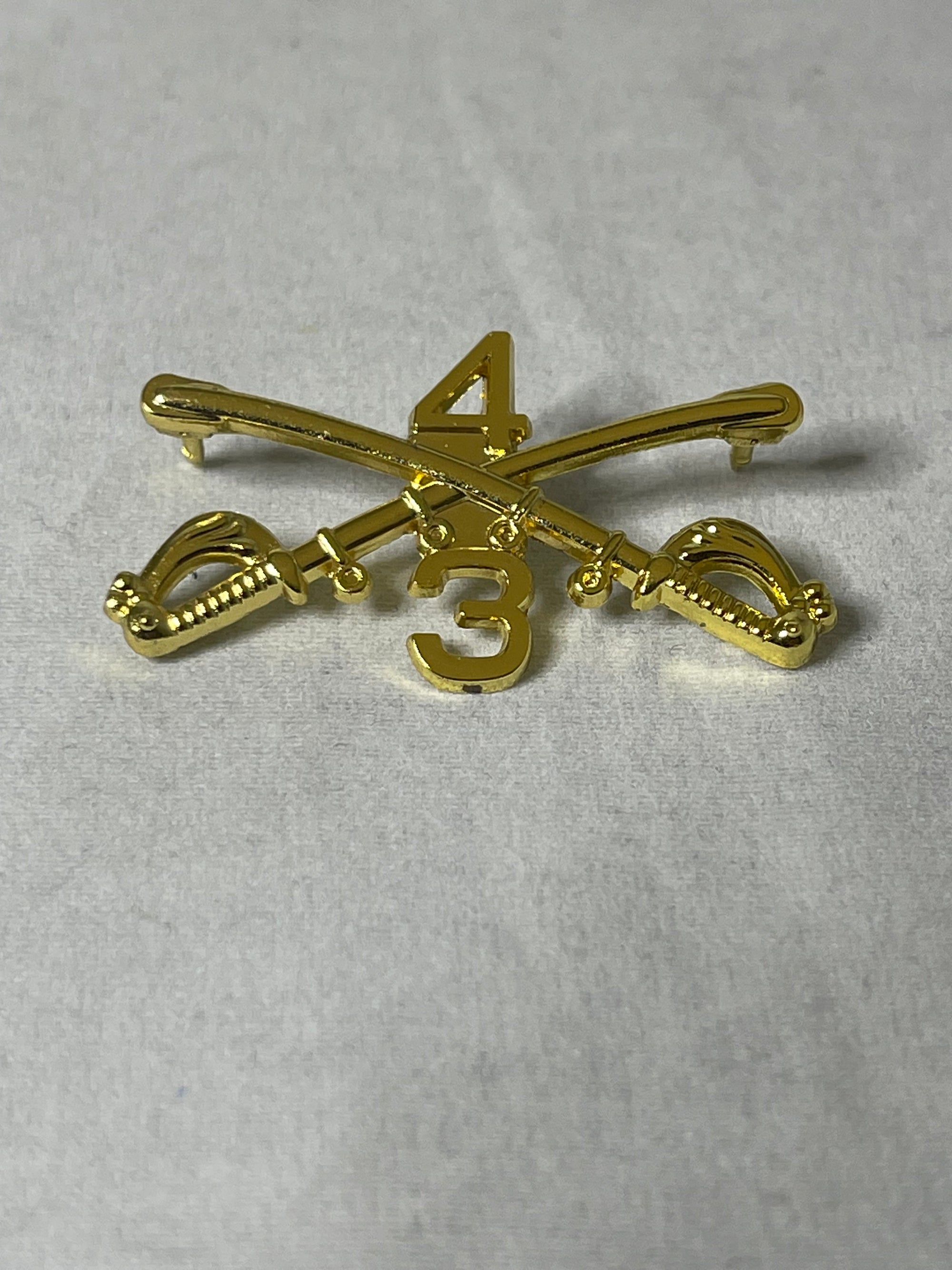 3rd Squadron 4th Cavalry Division Pin