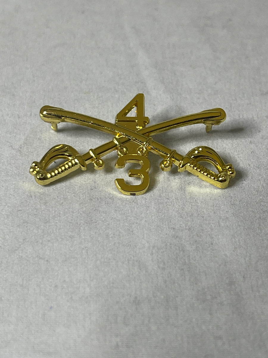 3rd Squadron 4th Cavalry Division Pin