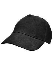 Black Plain Hat