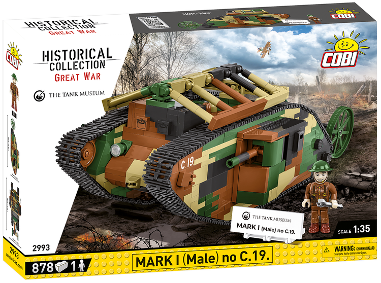 Cobi Mark 1 Tank Model