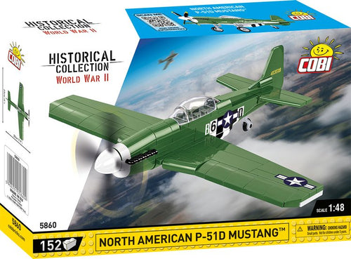 Cobi P51 Mustang Airplane Model