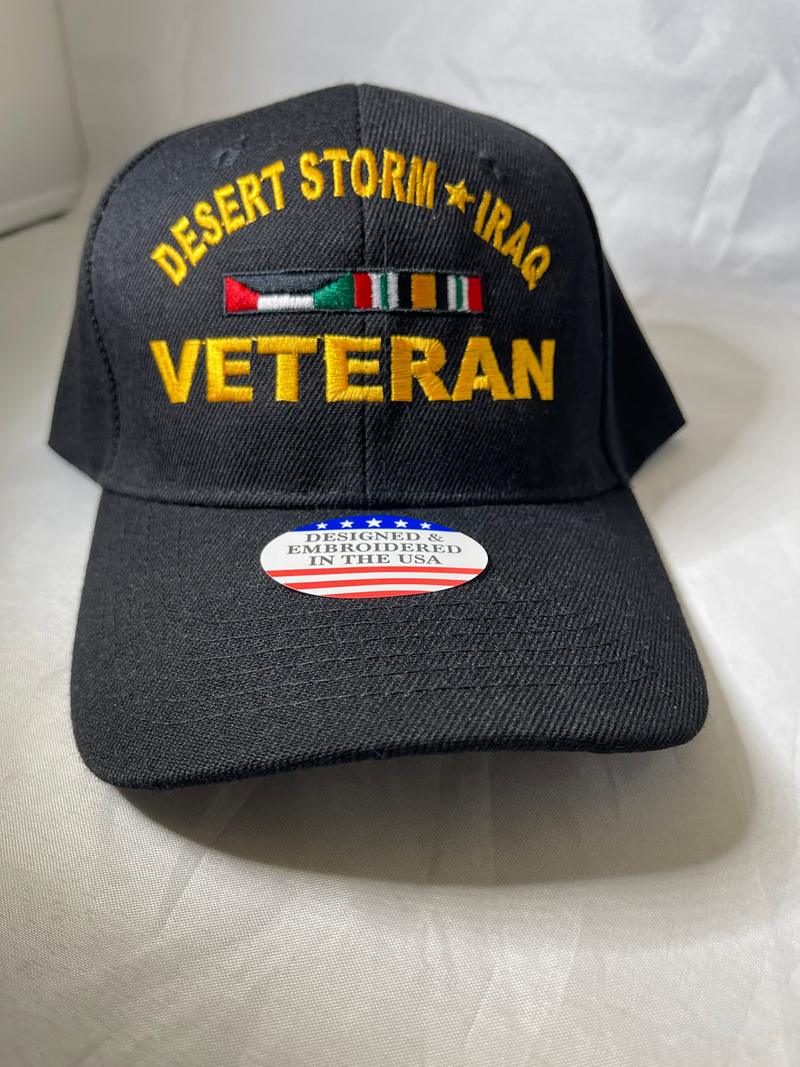 Desert Storm - Iraq Veteran Ribbon Cap