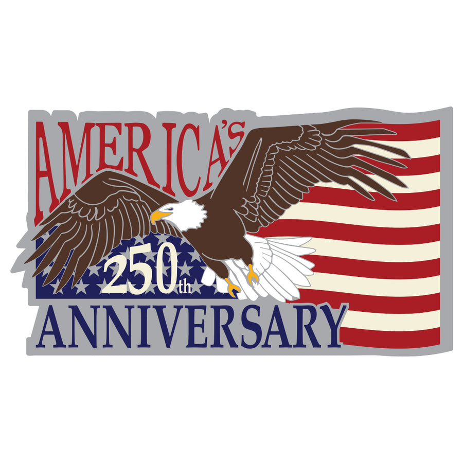 American Eagle 250th Anniversary Sticker