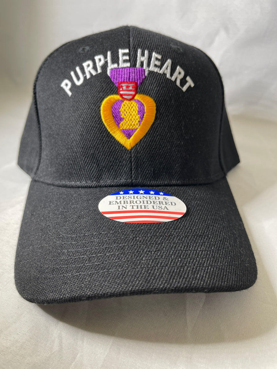 Purple Heart Medal Cap