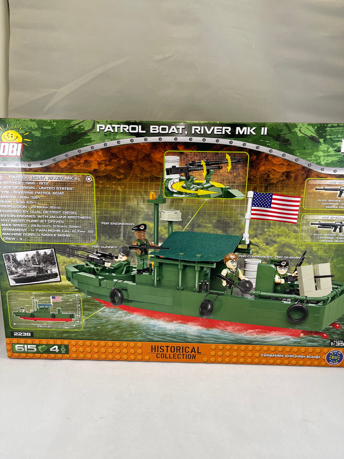 Cobi Patrol Boat River MK11 Model