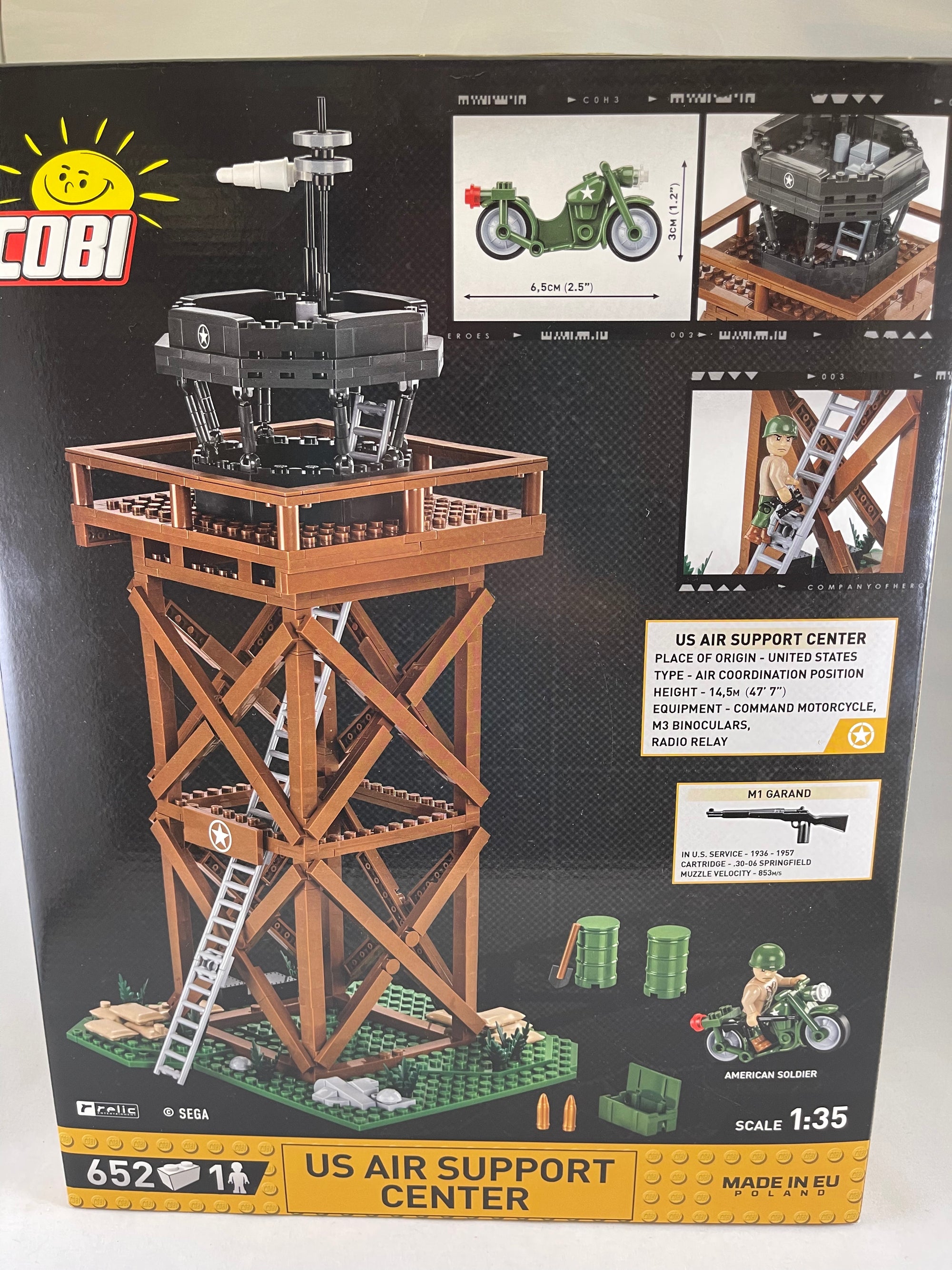 Cobi US Air Support Center Model