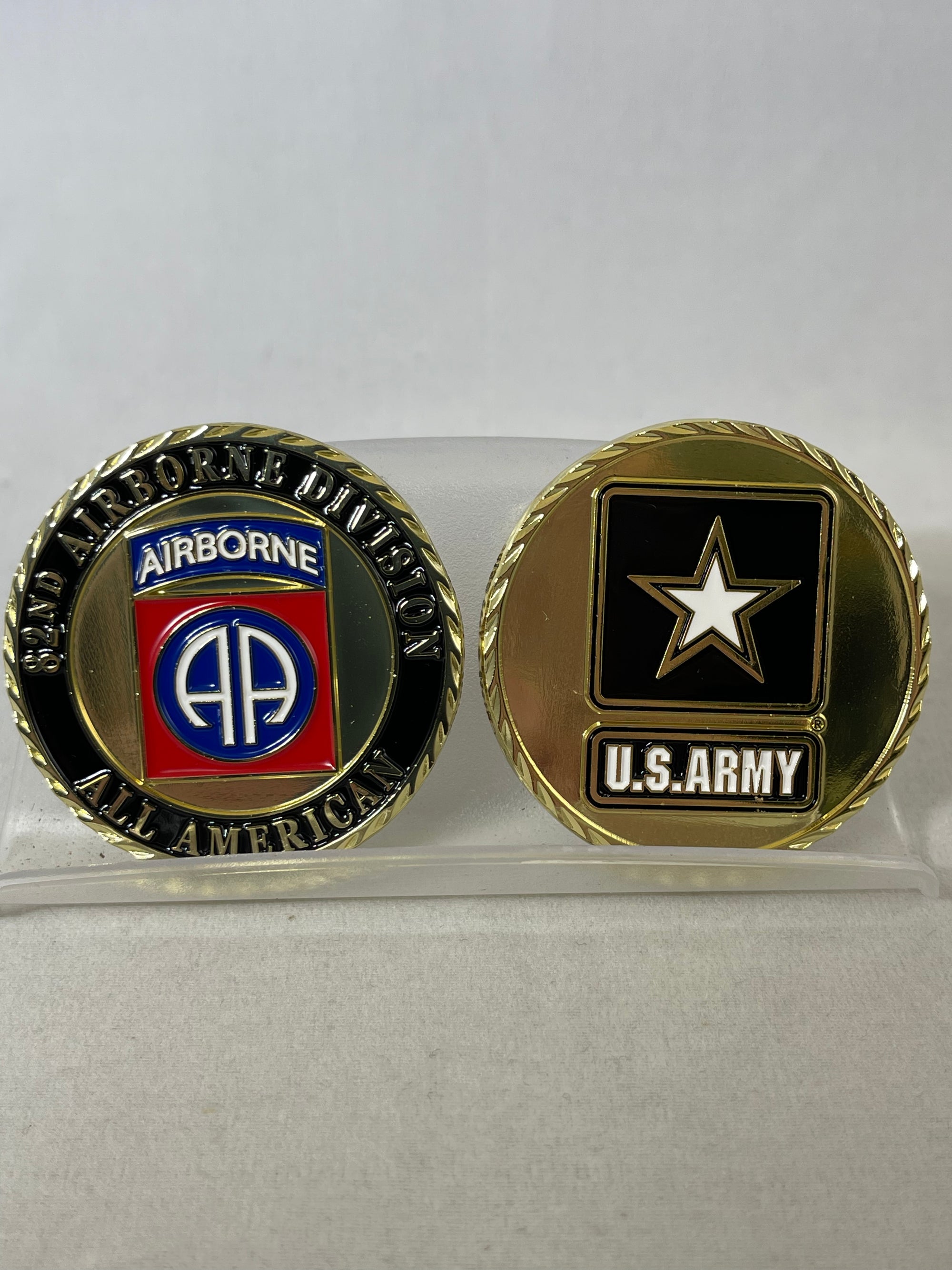 82nd Airborne Challenge Coin