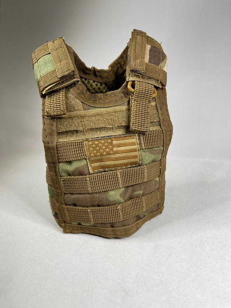 Koozie Coyote Flag Multi Camo