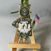 Army Gnome Ornament