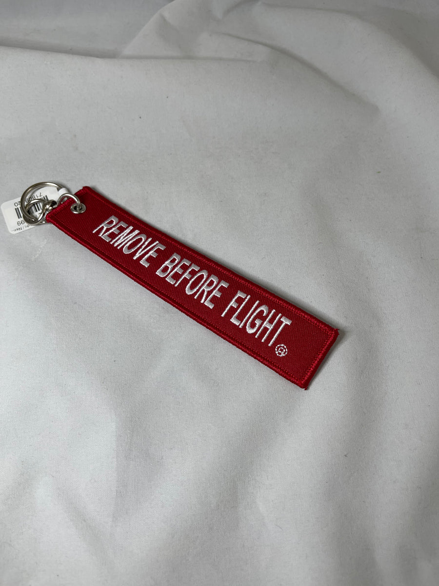 Remove Before Flight / Space Force Keychain