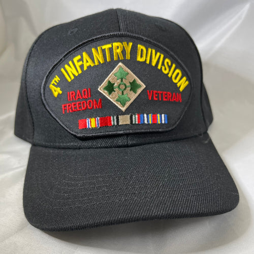 4th Infantry Division Iraq Veteran Cap