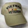 Vietnam Veteran Khaki Cap