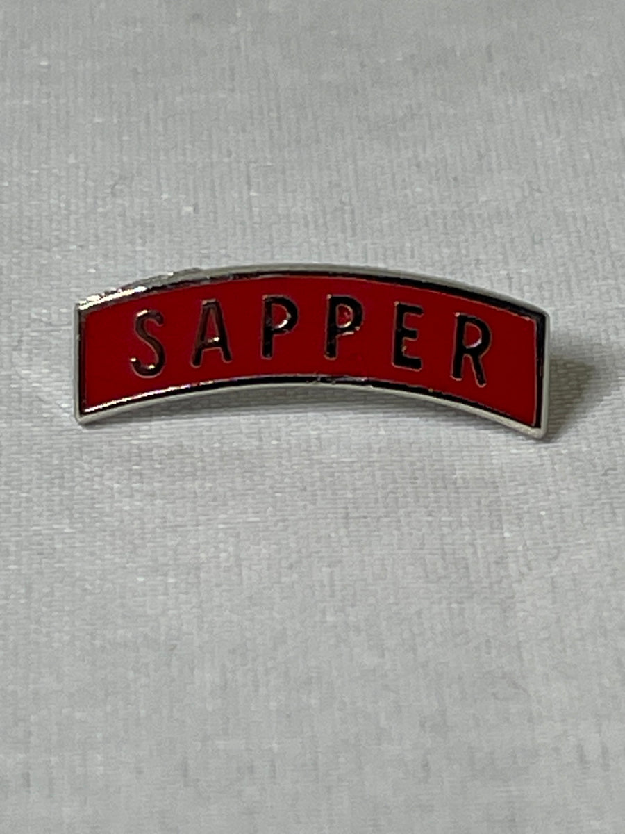 Sapper Tab Pin