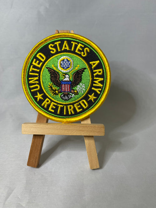 Army Retired Patch H