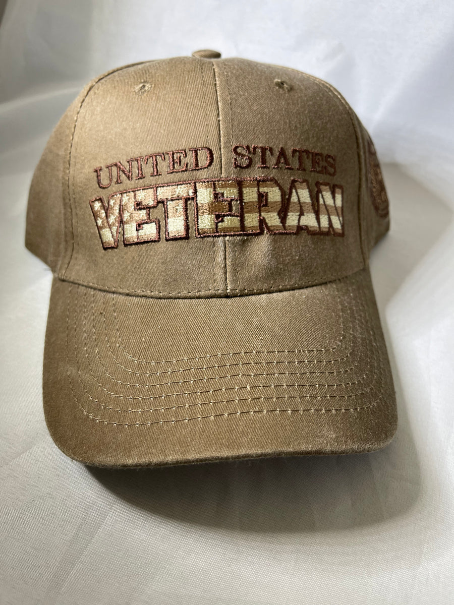 United States Veteran Khaki Hat
