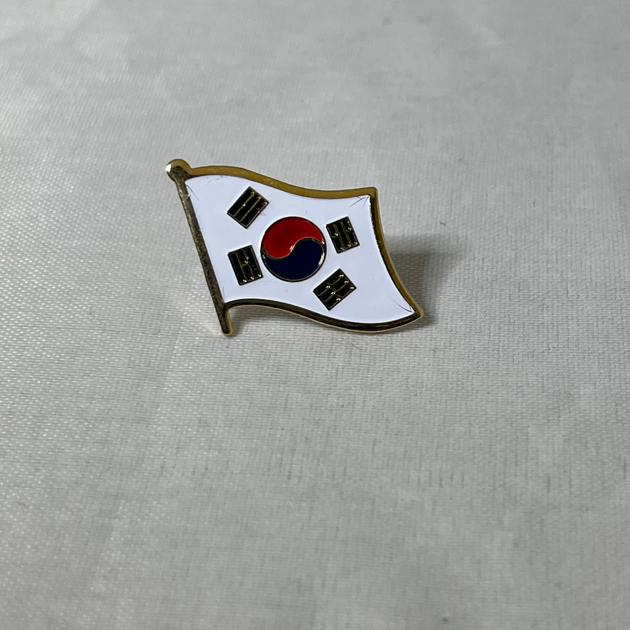 South Korea Flag Pin
