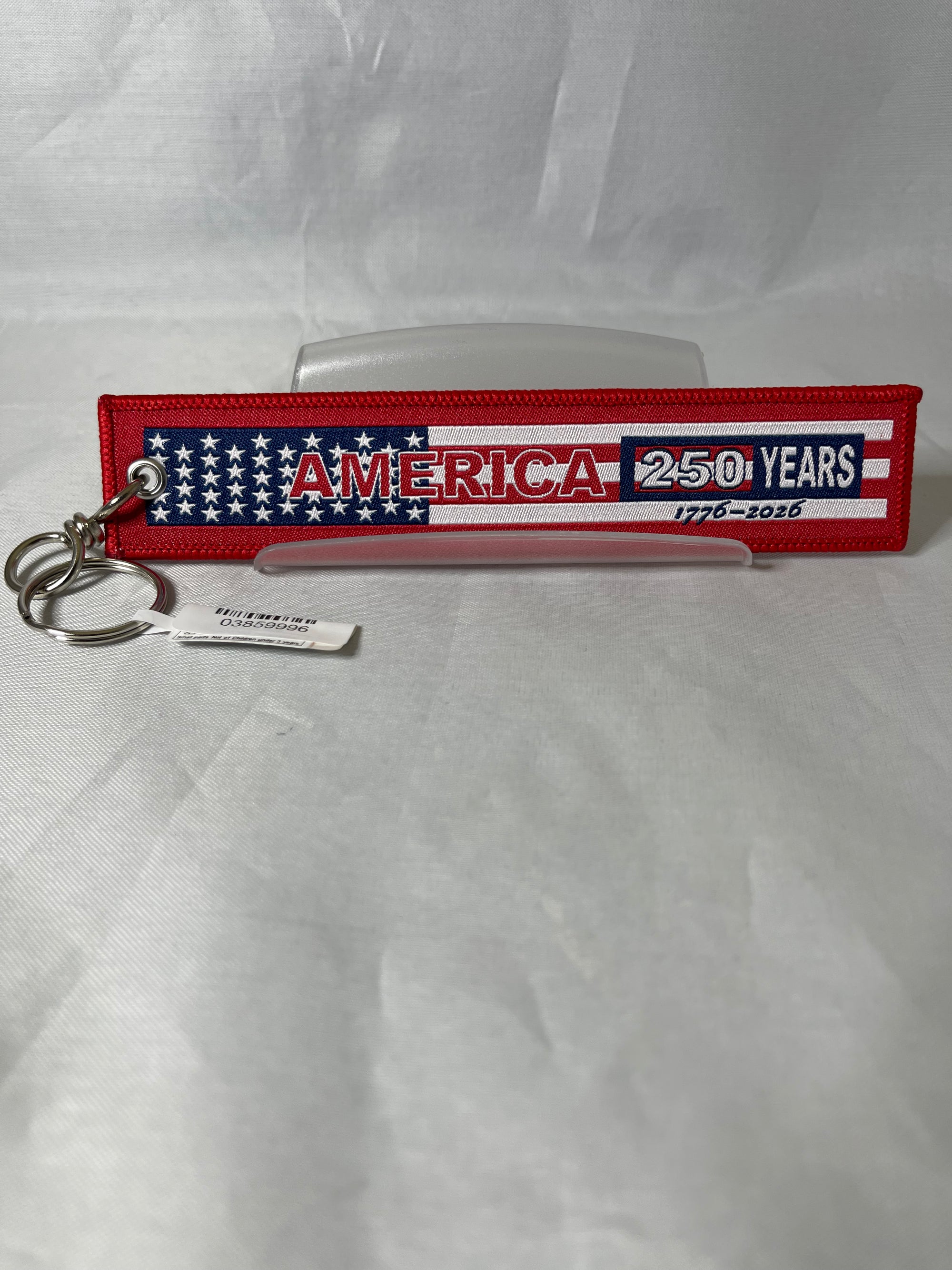 Remove Before Flight 250th Anniversary USA Keyring