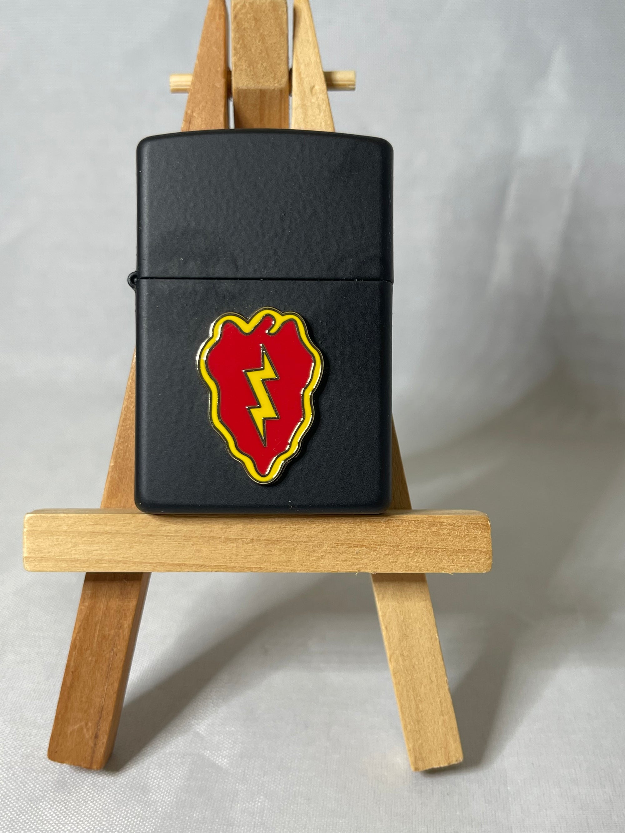 25th Infantry Black Matte Lighter