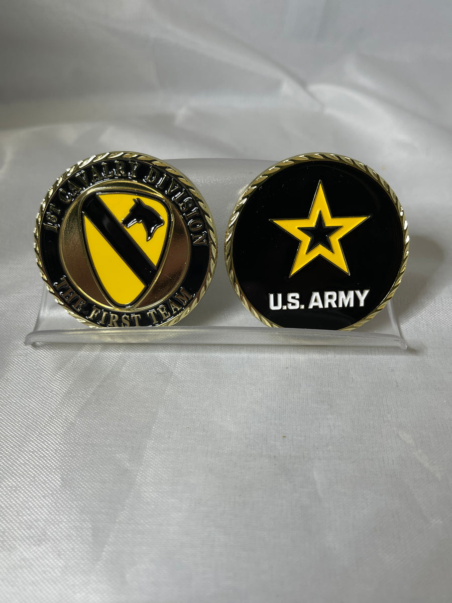 1st Cavalry Challenge Coin
