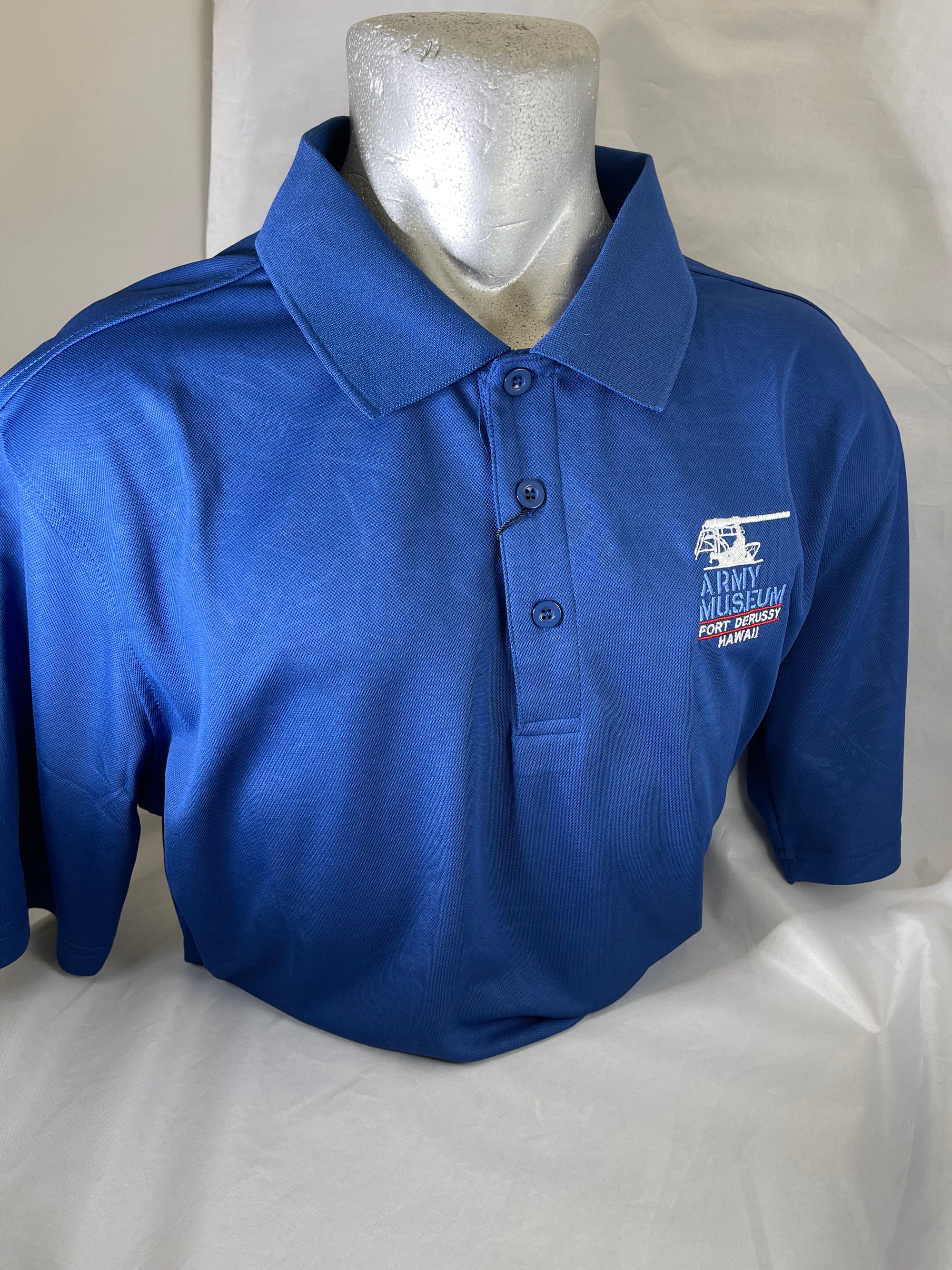 Museum Polo Shirt 2025 Royal Blue