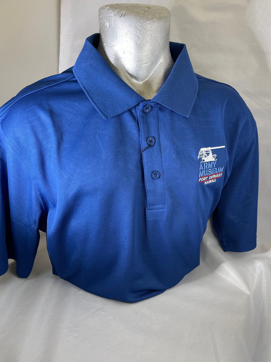 Museum Polo Shirt 2025 Royal Blue